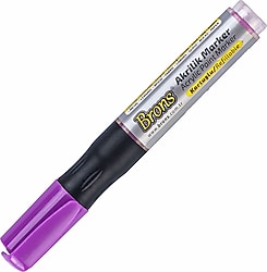 Brons 4 mm Akrilik Marker Kalem