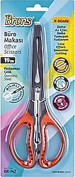 Brons BR-742 19 cm Kılıflı Korumalı Makas
