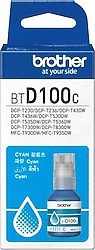 Brother BTD100C Mavi Kartuş Mürekkebi