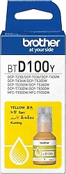 Brother BTD100Y Sarı Kartuş Mürekkebi