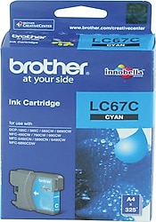 Brother LC67C Mavi Kartuş