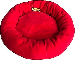 Brt Pet Polar Simit 50 cm Kırmızı Kedi Yatağı