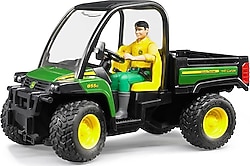 Bruder BR02490 John Deere Gator 855D & Bworld Adam