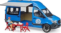 Bruder MB Sprinter Karavan, Aksesuarlar ve Sürücüsü BR02684