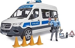 Bruder MB Sprinter Polis Minibüsü Sürücüsü ve Aksesuarları BR02683