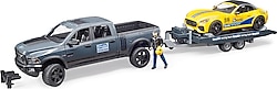Bruder Ram 2500 Pickup ve Roadster Yarış Arabası BR02504