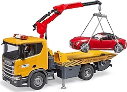 Bruder BR03552 Scania 560R Çekici ve Roadster Araba