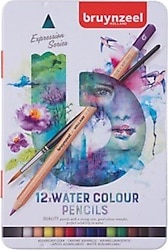 Bruynzeel Expression Aquarelle 12'li Sulu Boya Kalemi