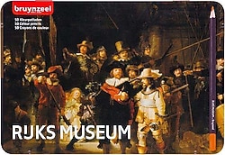Bruynzeel Ruks Museum Metal Kutulu 50'li Kuru Boya Seti