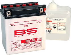 BS BB10L-BP 12 V 11.6 Ah 165 A EN Motosiklet Aküsü