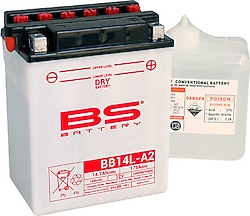 BS BB14L-A2 12 V 14.7 Ah 175 A EN Motosiklet Aküsü