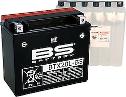 BS BTX20L-BS MF 12 V 18.9 Ah 270 A EN Motosiklet Aküsü