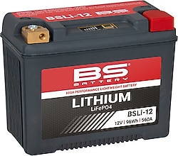 BS BSLi-12 12 V 96 Wh 560 A EN Lithium-ion Motosiklet Aküsü