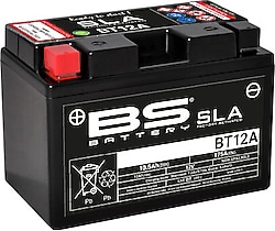 BS BT12A SLA 12 V 10.5 Ah 175 A EN Motosiklet Aküsü