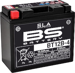 BS BT12B-4 SLA 12 V 10.5 Ah 210 A EN Motosiklet Aküsü