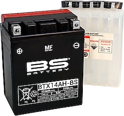 BS BTX14AH-BS MF 12 V 12.6 Ah 210 A EN Motosiklet Aküsü