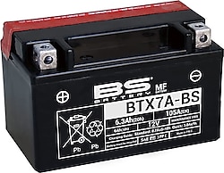 BS BTX7A-BS MF 12 V 6.3 Ah 105 A EN Motosiklet Aküsü
