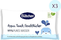 Bübchen Aqua Touch 48 Yaprak 3'lü Paket Islak Mendil