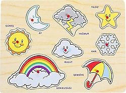 Bubu Ahşap Puzzle Gökyüzü