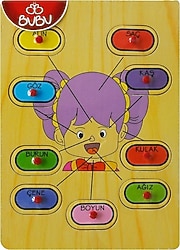 Bubu Ahşap Puzzle Yüz