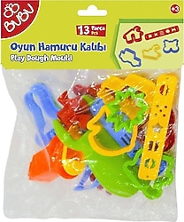 Bubu 13 Parça Oyun Hamuru Kalıbı Seti HK0013