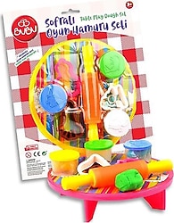 Bubu 3x15 gr Sofralı Oyun Hamuru Seti OH0002
