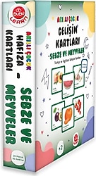 Bubu Akıllı Çocuk Gelişim Kartları Sebze ve Meyveler