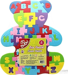 Bubu Eva Ayı Puzzle Harfler