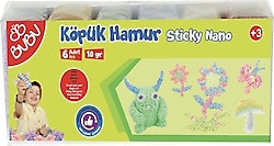 Bubu Köpük Hamur 6 Renk 10 gr