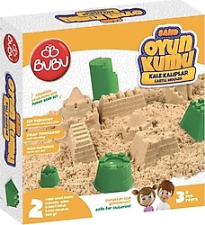 Bubu Oyun Kumu ve Kale Kalıplı Set 500 gr