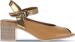 Bueno Shoes 01WA2811 Topuklu Taba Kadın Sandalet