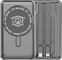 Buff BP11 Gri 10000 mAh MagSafe Powerbank