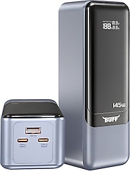 Buff BP16 27000 mAh Hızlı Şarj Powerbank