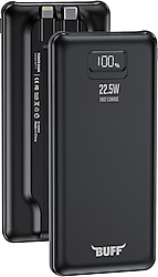 Buff BP17 Siyah 10000 mAh Powerbank