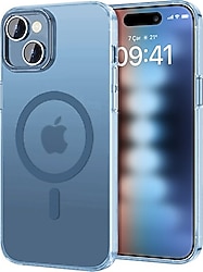 Buff iPhone 15 Taofit Mavi Kılıf