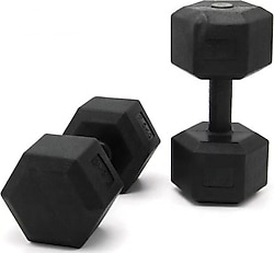 Buffer 2x7 kg Plastik Köşeli Dambıl