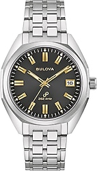 Bulova Jet Star 96B415 Gümüş-Siyah Erkek Kol Saati