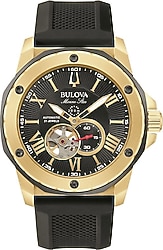 Bulova Marine Star Automatic 98A272 Silikon Kordon Erkek Kol Saati