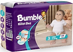 Bumble 3 Numara Midi 44'lü Külot Bez