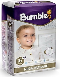 Bumble 6 Numara XLarge 64'lü Bebek Bezi