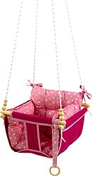 Bundera Wag Swing Pembe Ahşap Salıncak