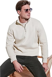Buratti 59052592 Yarım Fermuarlı Erkek Sweatshirt