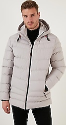 Buratti 6274818 Kapüşonlu Erkek Şişme Mont