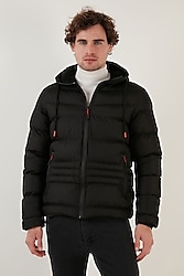 Buratti 6490001 Kapüşonlu Erkek Şişme Mont