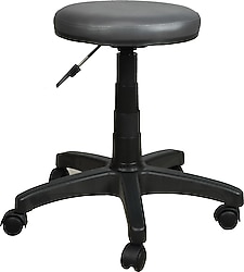 Bürocci Plastik Ayaklı Tabure Gri