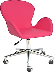 Bürocci Roberta Metal Ayaklı Çalışma Koltuğu Pembe 2069A0120