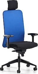 Bürotime Comfy Başlıklı 3D Kol Plastik Ayaklı Çalışma Koltuğu