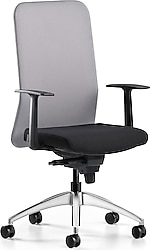 Bürotime Comfy Sabit Kol Krom Ayaklı Çalışma Koltuğu