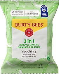 Burt's Bees Soothing Aloe Vera Hassas 30'lu Makyaj Temizleme Mendili