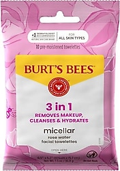 Burt's Bees Micellar Gül Suyu 30'lu Makyaj Temizleme Mendili
